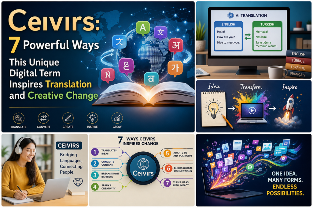 Ceıvırs: 7 Powerful Ways This Unique Digital Term Inspires Translation and Creative Change Ceıvırs